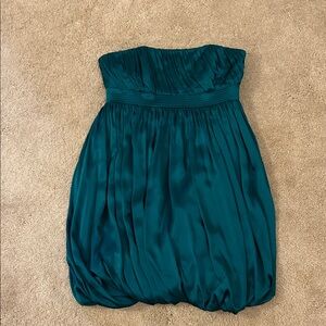 Laundry By Shelli Segal Strapless Teal Dress